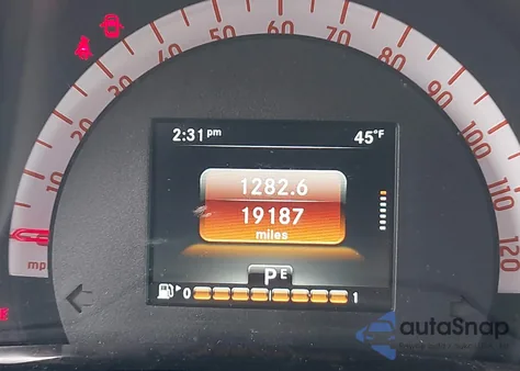 2016 Smart Fortwo Passion z USA, uszkodzony, nr VIN WMEFJ5DA3GK069871